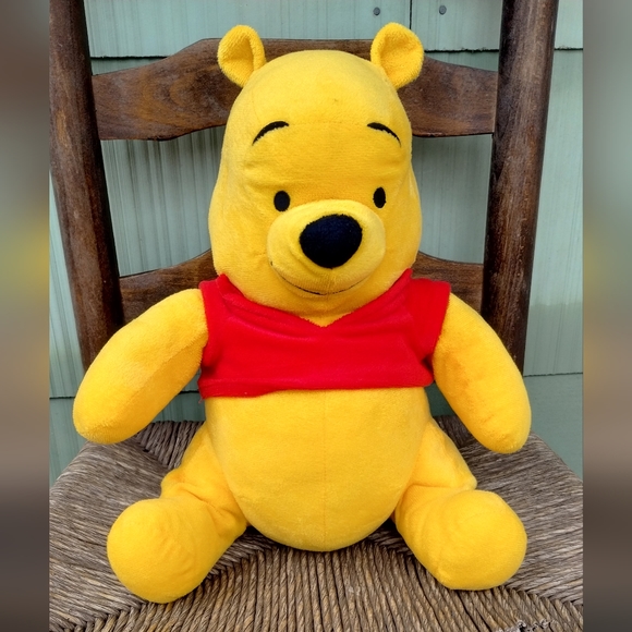 Winnie the Pooh Plush 12 inch Pooh Bear Stuffed Animal Walt Disney Toy - Picture 2 of 12